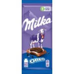 Шоколад Milka молочный с круглым печеньем Oreo, 92 г Шоколад Milka молочный с круглым печеньем Oreo, 92 г