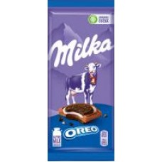 Шоколад Milka молочный с круглым печеньем Oreo, 92 г в магазинах Дикси
