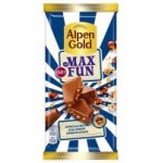 Шоколад молочный Alpen Gold Max Fun Кола, попкорн и взрывная карамель, 150 г