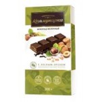 Шоколад молочный Коммунарка с дробленым лесным орехом, 200 г Шоколад молочный Коммунарка с дробленым лесным орехом, 200 г