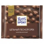 Шоколад Ritter Sport молочный с цельным лесным орехом, 100 г Шоколад Ritter Sport молочный с цельным лесным орехом, 100 г