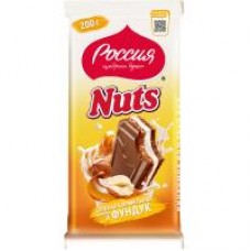 Шоколад Россия - щедрая душа! Nuts, 200 г в магазинах Дикси
