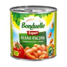 Фасоль Bonduelle белая в томатном соусе, 400 г в магазинах Дикси