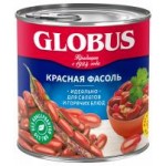 Фасоль Globus красная натуральная, 400 г Фасоль Globus красная натуральная, 400 г