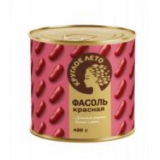 Фасоль красная Круглое лето, 400 г в магазинах Дикси