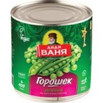Горошек Дядя Ваня зелёный, 400 г