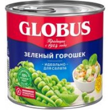 Горошек Globus зеленый, 425 мл в магазинах Дикси