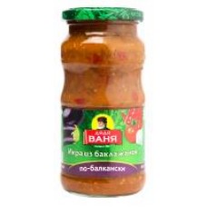 Икра Дядя Ваня По-балкански из баклажанов, 460 г в магазинах Дикси