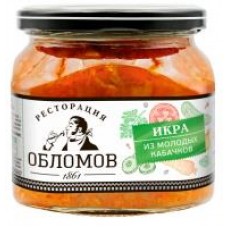Икра Ресторация Обломов из молодых кабачков, 420 г в магазинах Дикси