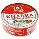 Килька Пролив черноморская обжаренная в томатном соусе, 240 г