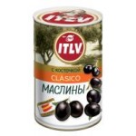 Маслины ITLV Clasico, с косточкой. 314 мл