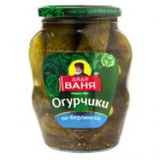 Огурцы Дядя Ваня По-берлински маринованные, 680 г в магазинах Дикси