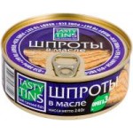 Шпроты Tasty Tins Крупные в масле, 240 г Шпроты Tasty Tins Крупные в масле, 240 г