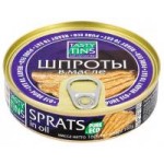 Шпроты Tasty Tins в масле, 160 г Шпроты Tasty Tins в масле, 160 г