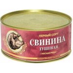Свинина тушеная Мясные ряды, 325 г