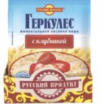 Геркулес Русский продукт моментальная овсяная каша с клубникой, 35 г