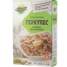 Хлопья Д Любимые Традиции Геркулес овсяные, 400 г в магазинах Дикси