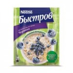 Каша Быстров овсяная в ассортименте клубника с молоком/черника, 40 г