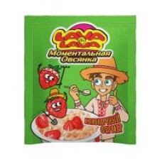 Каша овсяная Lava Lava с клубникой, моментальная, 35 г в магазинах Дикси