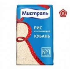 Рис Мистраль Кубань круглозерный, 900 г в магазинах Дикси