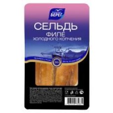 Филе сельди Балтийский берег, холодного копчения, 200 г в магазинах Дикси