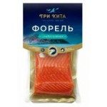 Форель слабосоленая Три кита, филе-кусок с кожей, 150 г