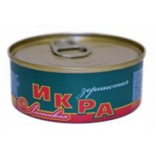 Икра лососевая зернистая 1 сорт, 95 г в магазинах Дикси