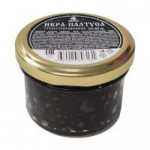 Икра палтуса Авача черная, соленая, 80 г Икра палтуса Авача черная, соленая, 80 г