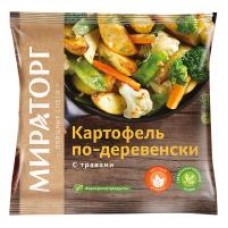 Картофель Мираторг По-деревенски с травами, 400 г в магазинах Дикси