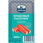 Крабовые палочки Мореслав охлажденные, 200 г