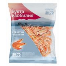 Креветки Бухта Изобилия Королевские. замороженные 50/70, 400 г в магазинах Дикси