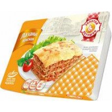 Лазанья Золотой Петушок мясная замороженная, 370 г