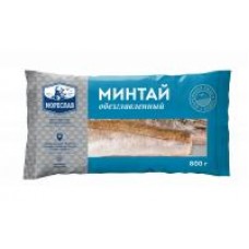 Минтай Мореслав тушка свежемороженая, 800 г в магазинах Дикси