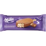 Мороженое Milka эскимо сливочное с шоколадным соусом, 62 г