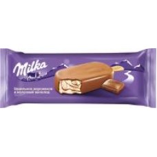 Мороженое Milka эскимо сливочное с шоколадным соусом, 62 г в магазинах Дикси