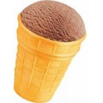 Мороженое Рыбинский МЗ шоколадное в вафельном стаканчике 12%, 80 г Мороженое Рыбинский МЗ шоколадное в вафельном стаканчике 12%, 80 г