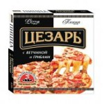 Пицца Цезарь с ветчиной и грибами, 420 г