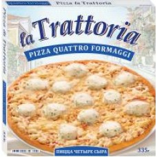 Пицца La Trattoria 4 сыра, 335 г в магазинах Дикси