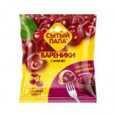 Вареники Сытый папа с вишней, 450 г в магазинах Дикси