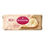 Масло сливочное Вкуснотеево Традиционное, 82,5%, 400 г Масло сливочное Вкуснотеево Традиционное, 82,5%, 400 г
