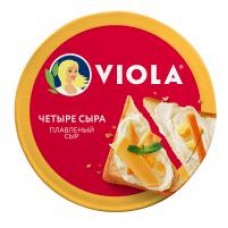 Сыр плавленый Viola Четыре сыра, 45%, 130 г в магазинах Дикси