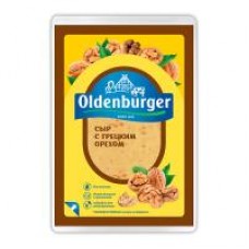 Сыр полутвердый Oldenburger с грецким орехом, нарезка, 50%, 125 г в магазинах Дикси