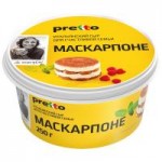 Сыр творожный Pretto Маскарпоне 80%, 250 г