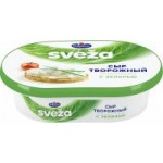 Сыр творожный Sveza с зеленью, 60%, 150 г