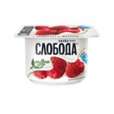 Биойогурт Слобода Малина, 2,9%, 125 г в магазинах Дикси Биойогурт Слобода Малина, 2,9%, 125 г в магазинах Дикси