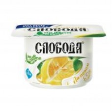 Биойогурт Слобода с лимоном, 5,2%, 125 г в магазинах Дикси