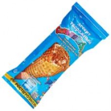 Десерт творожный Ростагроэкспорт Семь Тайн Вкуса Вареная сгущенка в рожке, 60 г в магазинах Дикси