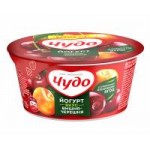 Йогурт Чудо Вишня-черешня, 2%, 130 г Йогурт Чудо Вишня-черешня, 2%, 130 г