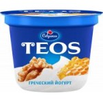 Йогурт греческий Teos Орехи и мед, 2%, 250 г
