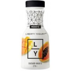 Йогурт Liberty Yogurt Манго, папайя, 1,5%, 270 г в магазинах Дикси